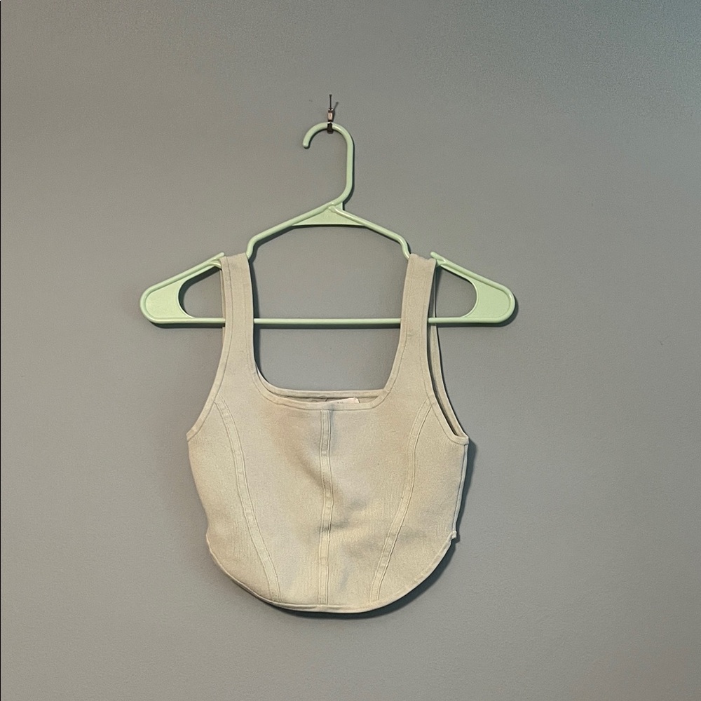 Babaton Mint Crop Top